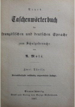 Nouveau Dictionnaire 1887 r.