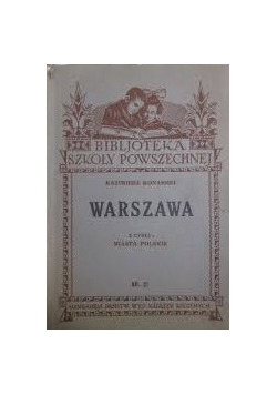 Warszawa z cyklu Miasta Polskie, nr 21, 1933r.