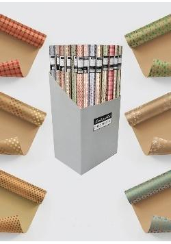 Papier ozdobny PO-004 Kraft Boże Narodzenie MIX