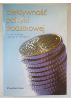 Efektywność polityki podatkowej