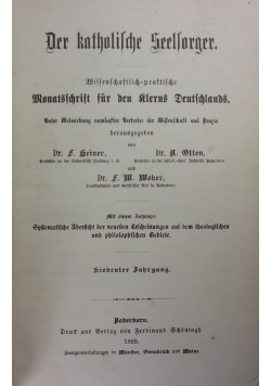 Der Katholische Seelsorger, 1895r.