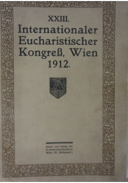 XXIII Internationaler Eucharistischer Kongres, 1913 r.