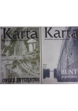 Karta. Nr 13 i 14