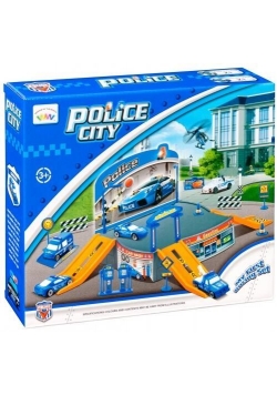 Komisariat policji z akcesoriami