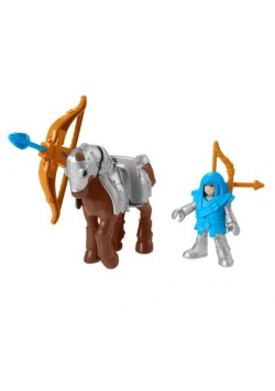 Imaginext Zamek Szlachetny łucznik na koniu