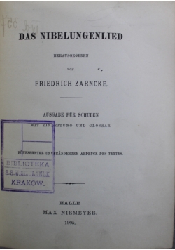 Das Nibelungenlied