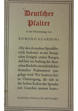 Deutfcher Plalter