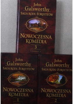 Saga rodu Forsyteów Nowoczesna Komedia 3 Tomy