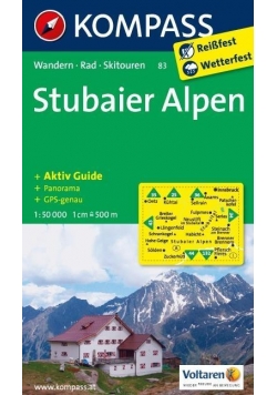 Stubaier Alpen 1:50 000 Kompass