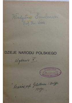 Dzieje Narodu Polskiego