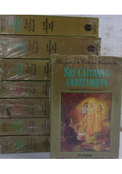 Sri Caitanya Caritamrta, zestaw 8 książek