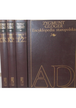 Encyklopedia staropolska, tom I-IV
