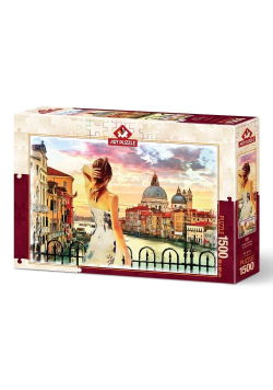 Puzzle 1500 Widok na Wenecję