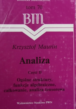 Analiza część II
