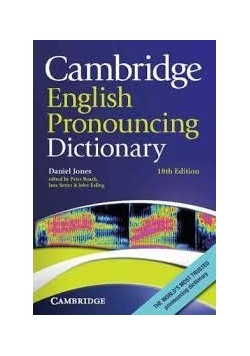 Cambridge English Pronouncing Dictionary