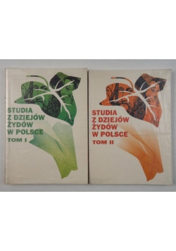 Borzymińska Zofia (red.) - Studia z dziejów Żydów w Polsce, Tom I-II