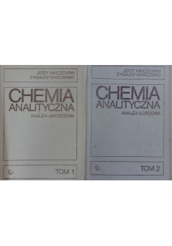 Chemia analityczna, tom od 1 do 3