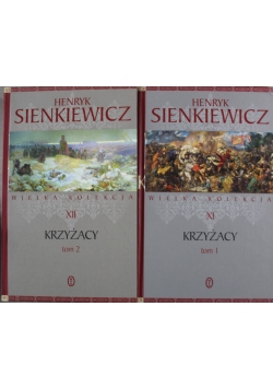 Wielka kolekcja krzyżacy tom 1 i 2
