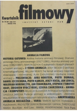 Kwartalnik filmowy Nr 19-20