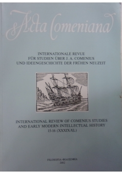 Acta Comeniana 15-16