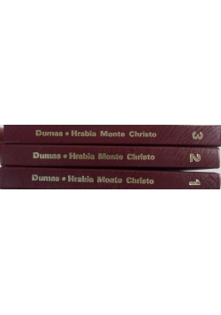 Hrabia Monte Cristo, Tom 1, 2, 3