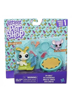 Littlest Pet Shop Przygody Zwierzaków Gym Buddies