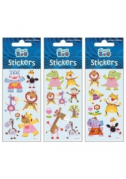Naklejki Sticker BOO silver zwierzaki, nowe