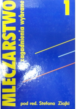 Mleczarstwo zagadnienia wybrane