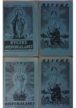 Rycerz Niepokalanej ,Nr.1,3,2,6, 1936r.