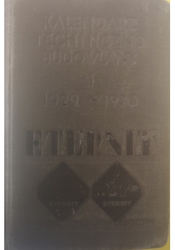 Kalendarz Techniczko Ludowy 1929 -1930