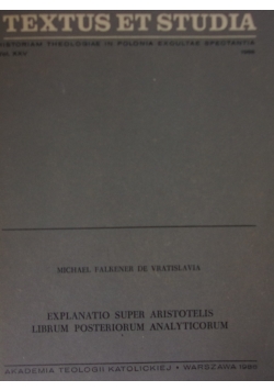 Explanatio super Aristotelis Librum
