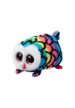 Teeny Tys TY multicolor sowa Hotie