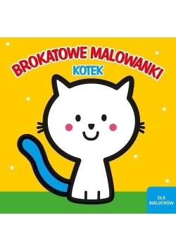 Brokatowe malowanki Kotek