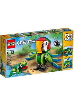 Lego CREATOR 31031 Zwierzęta z lasu deszczowego