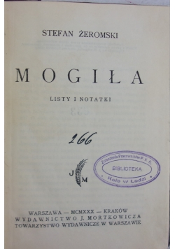 Mogiła, 1950 r.