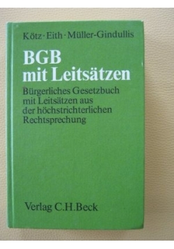 BGB  mit Leitsatzen