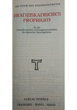 Franziskanisches proprium