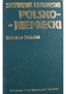 Słownik Lekarski Polsko Niemiecki