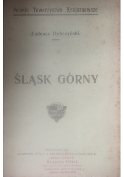 Śląsk Górny, 1921 r.