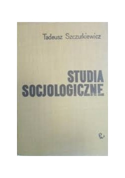 Studia Socjologiczne
