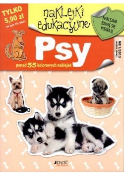 Naklejki Edukacyjne. Psy