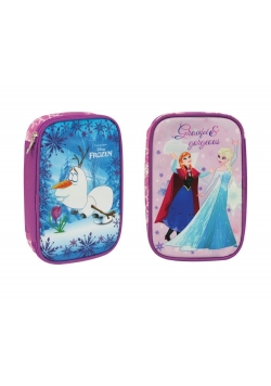 Piórnik suwak multi z wyposażeniem Frozen