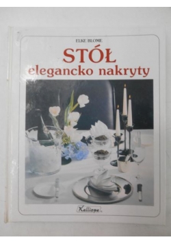 Stół elegancko nakryty