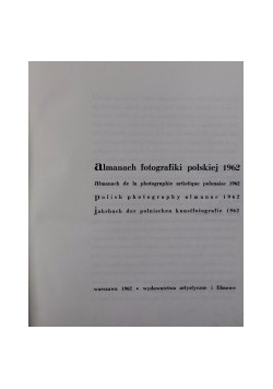 Almanach fotografiki polskiej