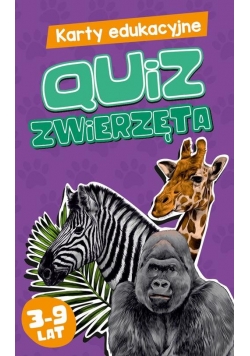 Karty edukacyjne Quiz Zwierzęta