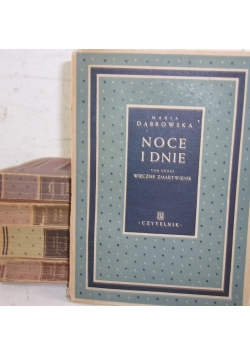 Noce i dnie, zestaw pięciu książek, 1947