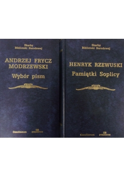 Pamiątki Soplicy/ Wybór pism