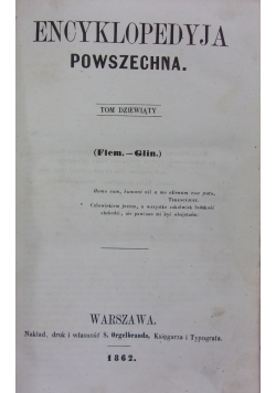 Encyklopedia Powszechna ,1862r.