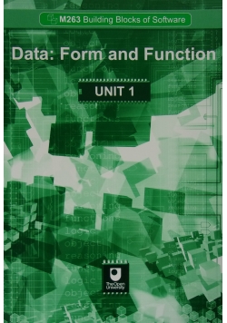 Data:Form and Function ,Unit 1