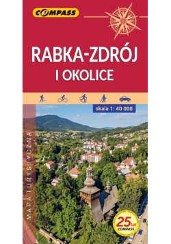 Mapa tur. - Rabka-Zdrój i okolice 1:40 000 w.6